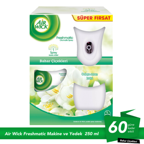 Air Wick Oda Kokusu Makine + Yedek Set Bahar Çiçekleri